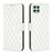 Leather Case Stands Flip Cover Holder B11F for Samsung Galaxy F42 5G White