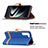 Leather Case Stands Flip Cover Holder B11F for Samsung Galaxy S21 5G