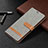 Leather Case Stands Flip Cover Holder B11F for Samsung Galaxy S23 Ultra 5G