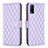 Leather Case Stands Flip Cover Holder B11F for Vivo Y12G Purple