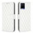 Leather Case Stands Flip Cover Holder B11F for Vivo Y21a White