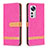 Leather Case Stands Flip Cover Holder B11F for Xiaomi Mi 12S Pro 5G Hot Pink