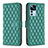 Leather Case Stands Flip Cover Holder B11F for Xiaomi Mi 12T Pro 5G Green