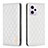 Leather Case Stands Flip Cover Holder B11F for Xiaomi Redmi Note 12 Explorer White