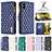 Leather Case Stands Flip Cover Holder B12F for Samsung Galaxy A04 4G