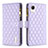 Leather Case Stands Flip Cover Holder B12F for Samsung Galaxy A23s Purple