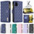 Leather Case Stands Flip Cover Holder B12F for Samsung Galaxy A31