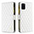 Leather Case Stands Flip Cover Holder B12F for Samsung Galaxy A31 White