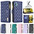 Leather Case Stands Flip Cover Holder B12F for Samsung Galaxy A32 4G