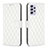 Leather Case Stands Flip Cover Holder B12F for Samsung Galaxy A52 4G White