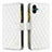 Leather Case Stands Flip Cover Holder B12F for Samsung Galaxy F04 White