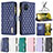 Leather Case Stands Flip Cover Holder B12F for Samsung Galaxy M40S