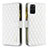 Leather Case Stands Flip Cover Holder B12F for Samsung Galaxy S20 Plus 5G White