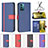 Leather Case Stands Flip Cover Holder B13F for Nokia G11