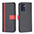 Leather Case Stands Flip Cover Holder B13F for OnePlus Nord CE 2 5G