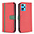 Leather Case Stands Flip Cover Holder B13F for Realme 9 4G