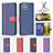 Leather Case Stands Flip Cover Holder B13F for Samsung Galaxy F42 5G