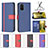 Leather Case Stands Flip Cover Holder B13F for Samsung Galaxy S20 Plus