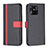 Leather Case Stands Flip Cover Holder B13F for Xiaomi Redmi 10 Power