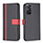Leather Case Stands Flip Cover Holder B13F for Xiaomi Redmi Note 11 Pro 5G