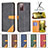 Leather Case Stands Flip Cover Holder B14F for Samsung Galaxy S20 FE 4G