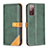 Leather Case Stands Flip Cover Holder B14F for Samsung Galaxy S20 Lite 5G