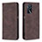 Leather Case Stands Flip Cover Holder B15F for Oppo A16