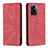 Leather Case Stands Flip Cover Holder B15F for Oppo K10 5G India Red