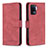 Leather Case Stands Flip Cover Holder B15F for Oppo Reno5 F Red