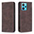 Leather Case Stands Flip Cover Holder B15F for Realme 9 4G