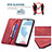 Leather Case Stands Flip Cover Holder B15F for Realme C21