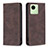 Leather Case Stands Flip Cover Holder B15F for Realme C30s