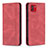 Leather Case Stands Flip Cover Holder B15F for Samsung Galaxy A03 Red