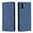 Leather Case Stands Flip Cover Holder B15F for Samsung Galaxy A04 4G Blue