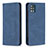 Leather Case Stands Flip Cover Holder B15F for Samsung Galaxy A51 5G Blue