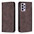 Leather Case Stands Flip Cover Holder B15F for Samsung Galaxy A73 5G