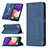 Leather Case Stands Flip Cover Holder B15F for Samsung Galaxy F42 5G