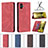 Leather Case Stands Flip Cover Holder B15F for Samsung Galaxy M04