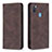 Leather Case Stands Flip Cover Holder B15F for Samsung Galaxy M11