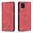 Leather Case Stands Flip Cover Holder B15F for Samsung Galaxy M12 Red