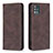 Leather Case Stands Flip Cover Holder B15F for Samsung Galaxy M40S