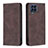 Leather Case Stands Flip Cover Holder B15F for Samsung Galaxy M53 5G