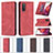 Leather Case Stands Flip Cover Holder B15F for Samsung Galaxy S20 FE 4G