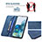 Leather Case Stands Flip Cover Holder B15F for Samsung Galaxy S20 Plus 5G