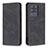 Leather Case Stands Flip Cover Holder B15F for Samsung Galaxy S20 Ultra 5G Black