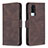 Leather Case Stands Flip Cover Holder B15F for Vivo Y31 (2021)