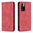 Leather Case Stands Flip Cover Holder B15F for Xiaomi Mi 11i 5G (2022) Red