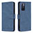 Leather Case Stands Flip Cover Holder B15F for Xiaomi Poco M4 Pro 5G