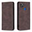 Leather Case Stands Flip Cover Holder B15F for Xiaomi Redmi 9 Activ