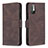 Leather Case Stands Flip Cover Holder B15F for Xiaomi Redmi Note 10 5G